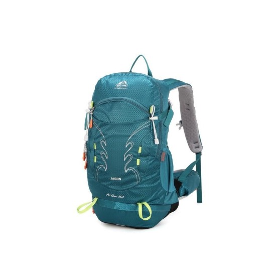 30L Water-Resistant Hiking Backpack with Suspension System for Outdoor Trekking and Camping