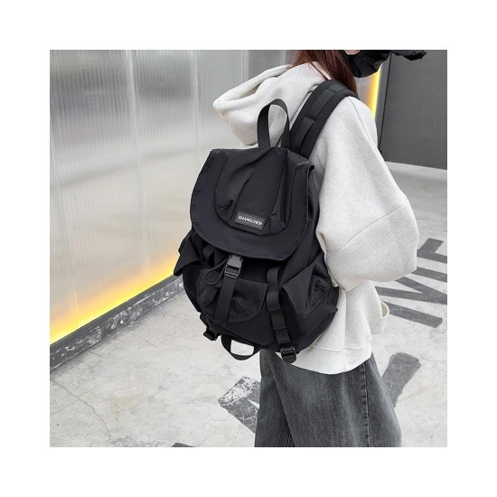 Lightweight Hiking Backpack - Large Capacity Nylon Daypack for Outdoor Trekking & Travel