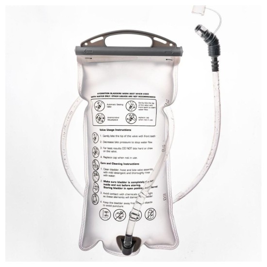Hydration Backpack for Hiking Running & Cycling - 1.5L Lightweight Water Bladder Pack for Outdoor Sports