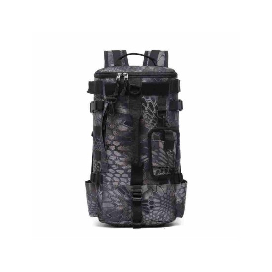 Waterproof Oxford Hiking Backpack - Multi-Function Outdoor Daypack for Trekking, Fishing, and Fitness
