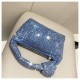 Women Evening Bag Rhinestones Clutch Bag Fashionable Handbag Clutch Purse