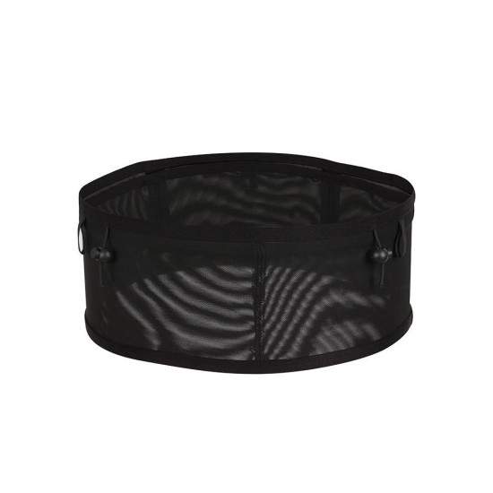 Multifunctional Sports Waist Pack with Large Capacity, Stretchy Mesh Design for Running, Cycling, and Hiking