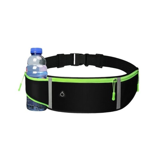 Waterproof Running Waist Pack with Hidden Anti-Theft Pocket for Fitness and Cycling