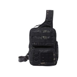 1000D Cordura Outdoor Fishing Sling Bag - Multi-Functional Waist Pack for Cycling and Lure Fishing