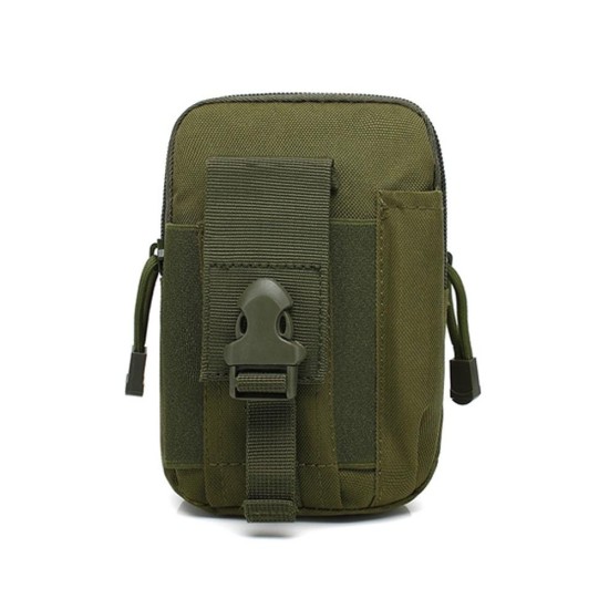 Tactical Camo Waist Pack - Waterproof Outdoor Fanny Pack for Running, Hiking & Cycling