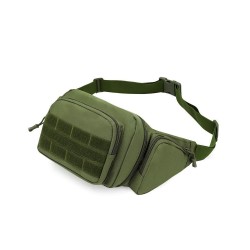 Men's Tactical Camo Waist Pack - Crossbody Sling Bag for Outdoor Sports, Hiking & Cycling