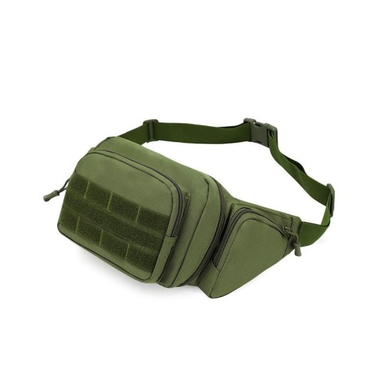 Men's Tactical Camo Waist Pack - Crossbody Sling Bag for Outdoor Sports, Hiking & Cycling