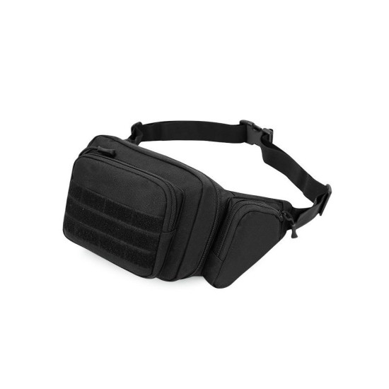 Men's Tactical Camo Waist Pack - Crossbody Sling Bag for Outdoor Sports, Hiking & Cycling